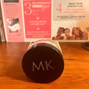 Mary Kay Black & Silver Makeup Setting Powder Jar